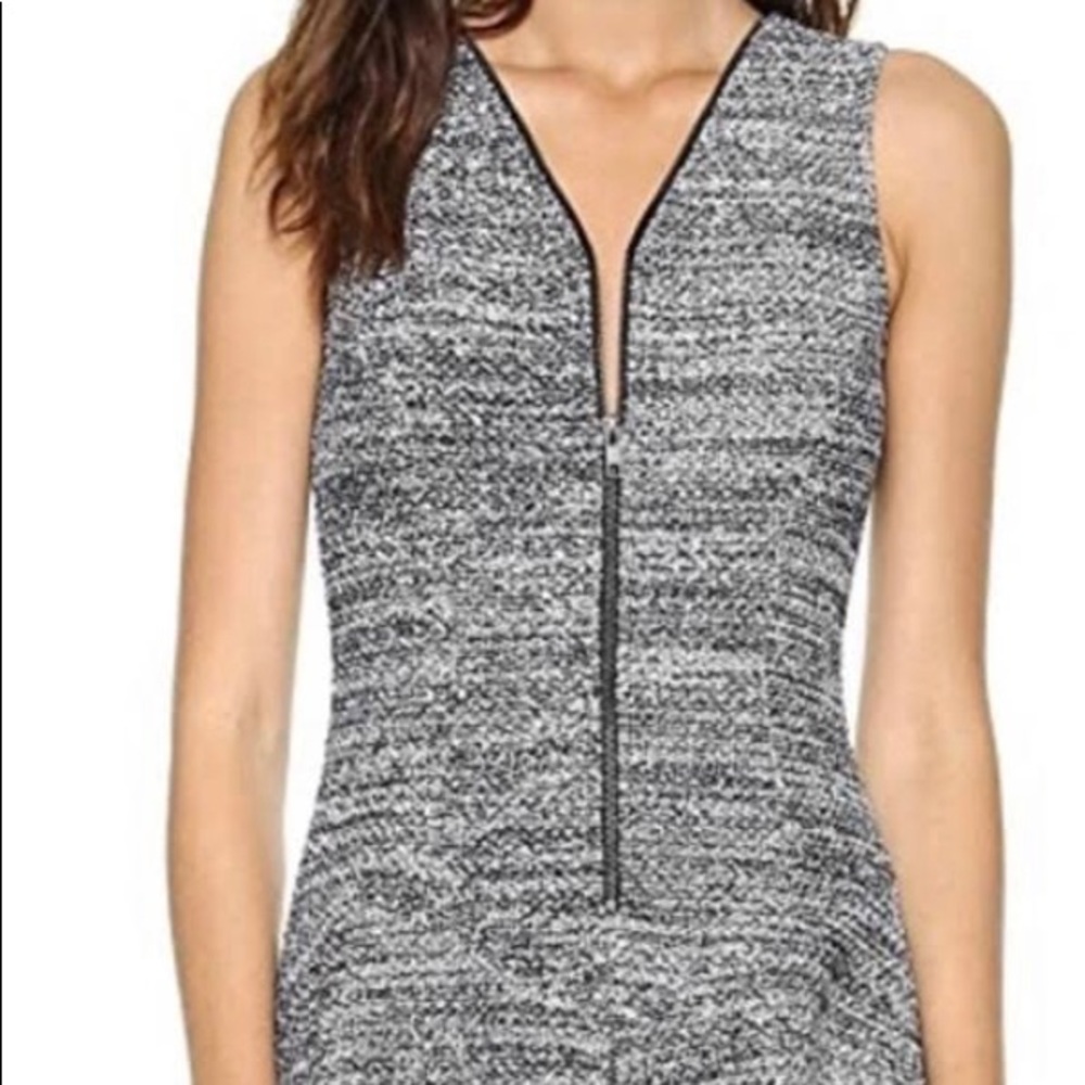 Theory tweed zip up Sayidres dress